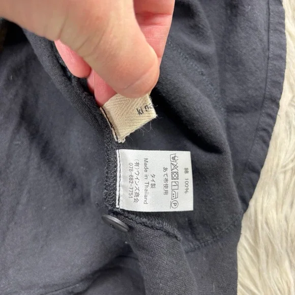 Ki Na Ri Women's OS Colorblock Cotton Tunic Tank Art to Wear Lagenlook - Picture 4 of 6